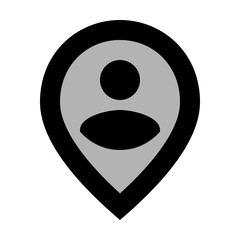 Person Location Pin
