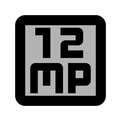 Fototapeta premium 12 Megapixel Icon 