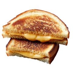 [Transparent Background PNG]Delicious Melted Cheese Sandwich