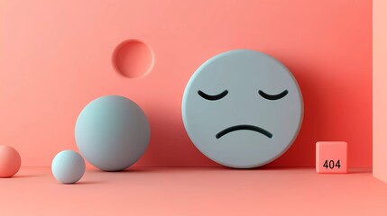 A creative Error 404 illustration with glitch effects and abstract design, representing broken web pages and digital disruption in graphic novel style.