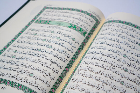 An open Quran showing Surah Yasin, known as the heart of the Quran