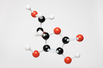 ビタミンCの分子モデル