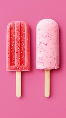Isolated design mockup for ice cream and popsicle, perfect for packaging visuals