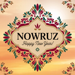 Obraz premium Nowruz, Happy New Year