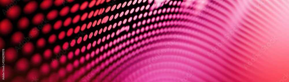 Poster Abstract background with a repeating pattern of red and pink dots