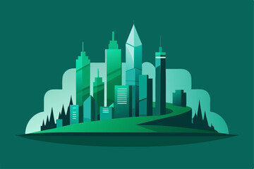 green city landscape