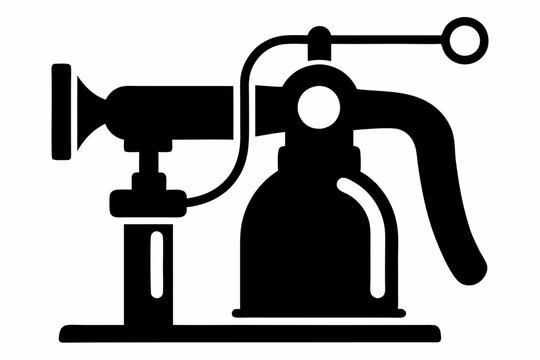 recommend clip art: breastfeeding pump line art silhouette vector illustration