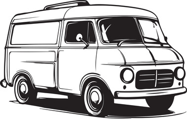 vector illustration of a truck