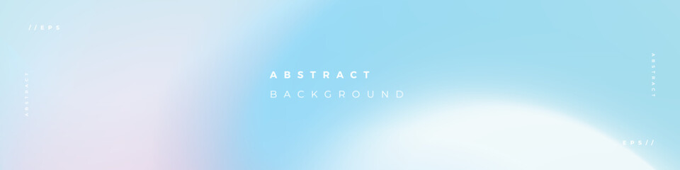 Linkedin banner with simple gradient abstract background