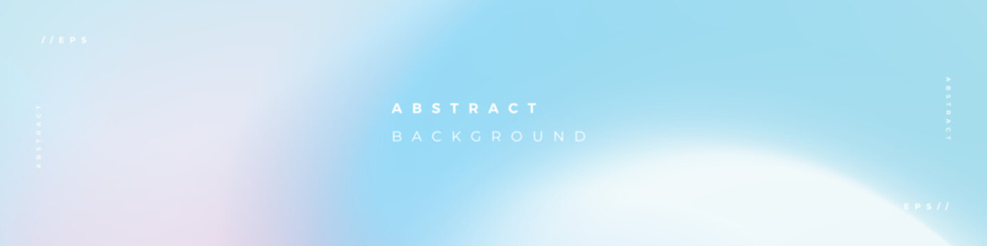 Linkedin banner with simple gradient abstract background