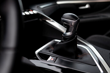 Car interior central controler, automatic gearshift
