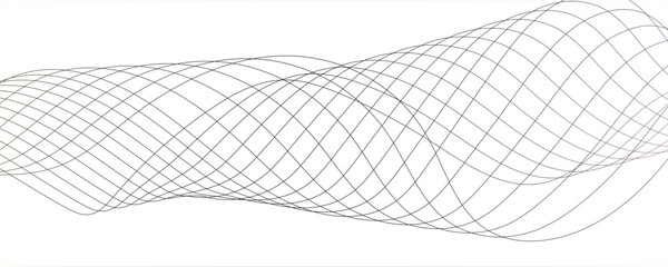 Vector abstract Technology flow grid blend curve wave line digital isolated energy Abstract white, dark light blend paper wave line. abstract gradient transparent tech wave curve creative