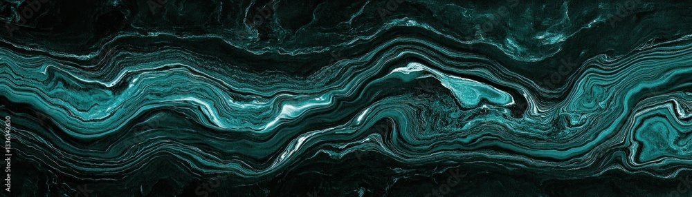 Aufkleber an abstract view of swirling layers of colors in nature