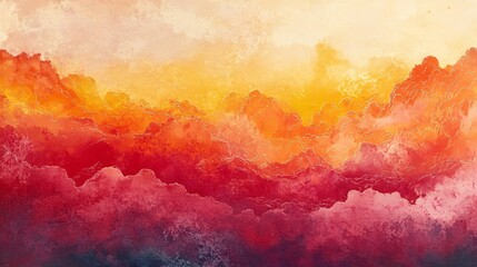 Fototapeta premium Colorful layers of abstract cloud formations and a gradient effect
