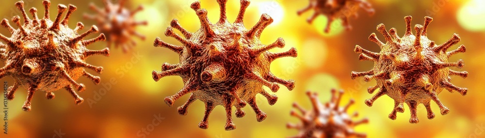 Poster Several spherical structures with spiked extensions are visualized here