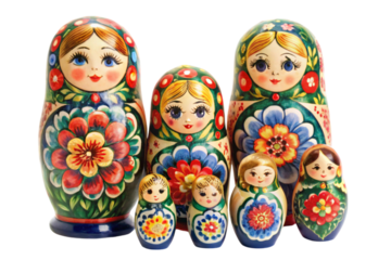 Nesting dolls reveal hidden surprises inside