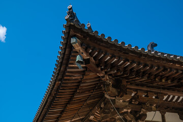 日本、世界遺產、唐招提寺、寺院、奈良、木造建築、鑑真、律宗の総本山