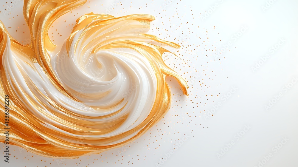 Poster abstract swirl action colorful background texture art modern environment creative viewpoint