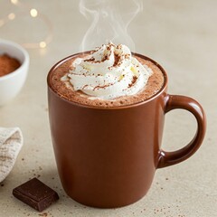 Taza de chocolate caliente