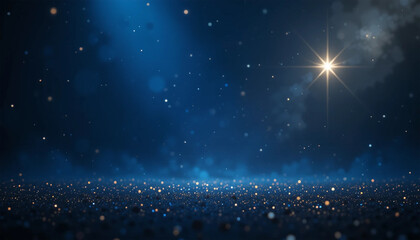 starry night sky with stars