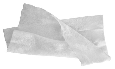 chiffon froissé, essuie tout, PNG sur fond transparent