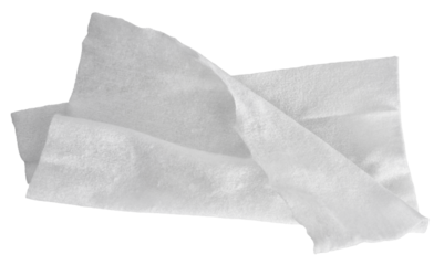 chiffon froissé, essuie tout, PNG sur fond transparent