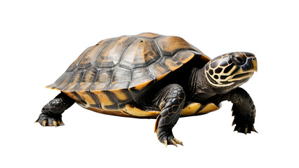 Obraz premium Turtle isolated on transparent background.