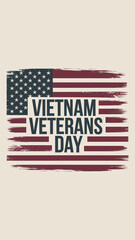 Obraz premium Vietnam Veterans Day