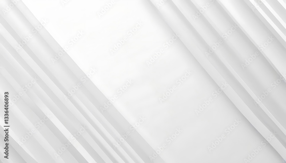 Poster amazing premium background. elegant gray-white diagonal lines with smooth soft shadow. light silver-