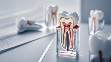 Studying Tooth Anatomy with Models Exploring Dental Structure and Oral Health