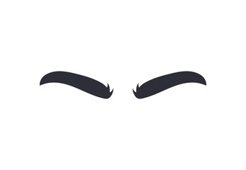 Eyelashes vector elements, various styles of eyelashes, perfect eyelashes for beauty makeup brands.