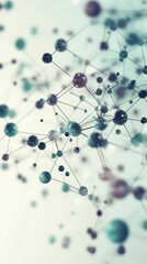 Stunning Visual Representation of Molecular Structures, A Deep Dive into the Intricate World of Atoms and Bonds