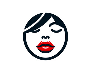 face of a woman
