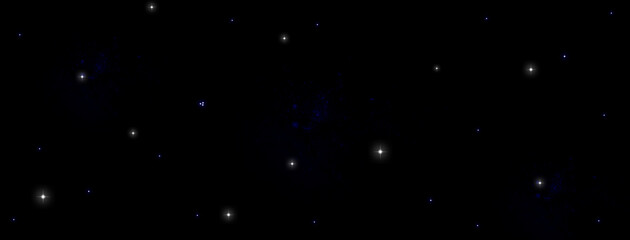 galaxy in a free space.