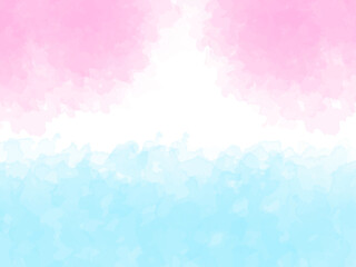 春の桜と青空イメージのテクスチャー背景素材。