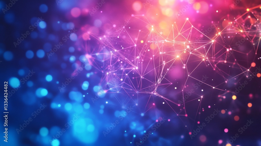 Poster revolutionizing machine learning insights digital realm informative visual tech environment futurist