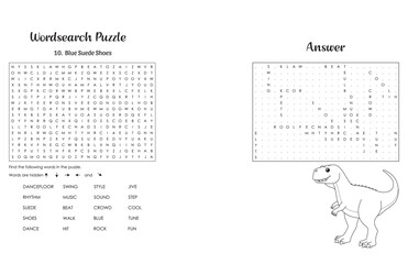 Wordsearch puzzle 10