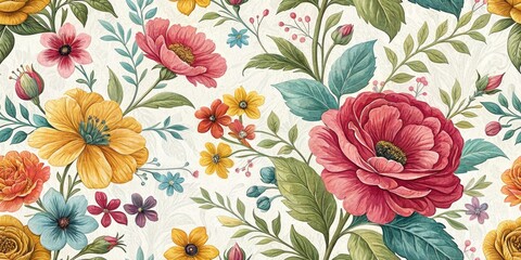 Floral Kitchen Wallpaper Designs, Pretty Flower Wallpaper for Kitchen, Best Kitchen Wall Decor,  Floral Patterned Wallpaper, Spring Kitchen Decor