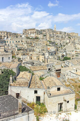 Obraz premium Amazing view of The Old town of Matera, Italy