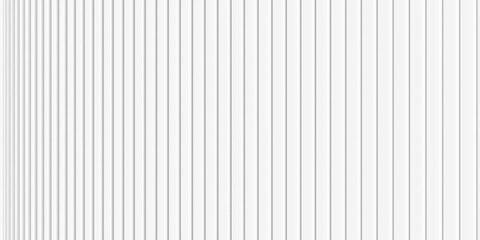 Obraz premium Array of vertical lines with increasing distance geometrical background wallpaper banner pattern flat lay from above