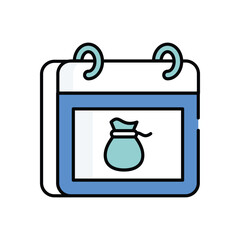 Salary vector icon stock illustration 