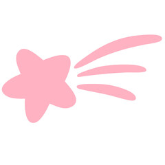 Cute Pastel Shooting Star