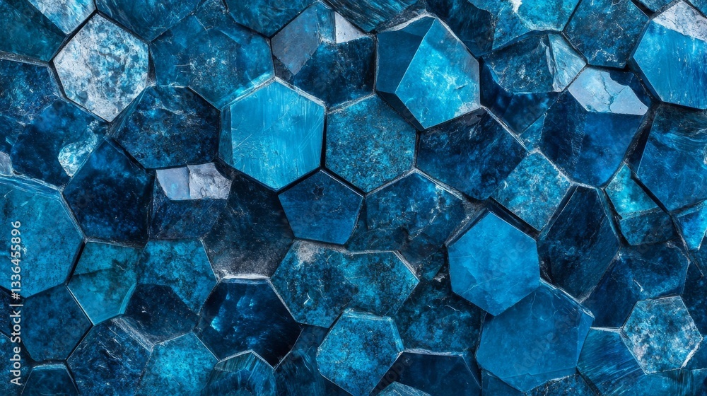 Poster create abstract hexagon patterns digital art graphic design virtual environment close-up gigapixel a