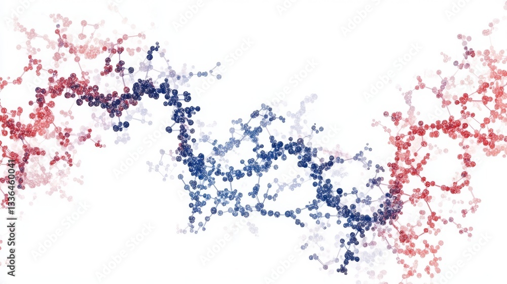 Aufkleber exploring biological gigapixels in scientific design laboratory digital artwork virtual environment 