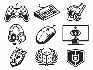 Set of Gaming and Esports Icons