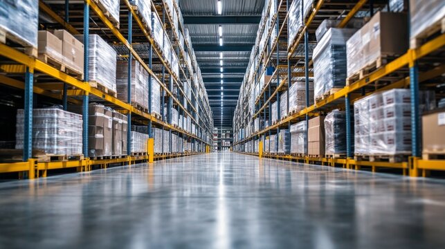 Enhancing warehouse logistics global supply chains visual content controlled environment gigapixel detail temperature monitoring