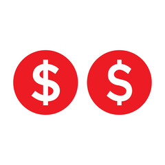 dollar button icon