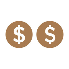 dollar button icon