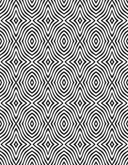 black and white seamless background wallpaer textile circel line zebra vintage . 