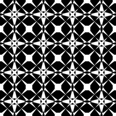 black and white geometric seamless pattern star wallpaer element textile vinteg pattern .